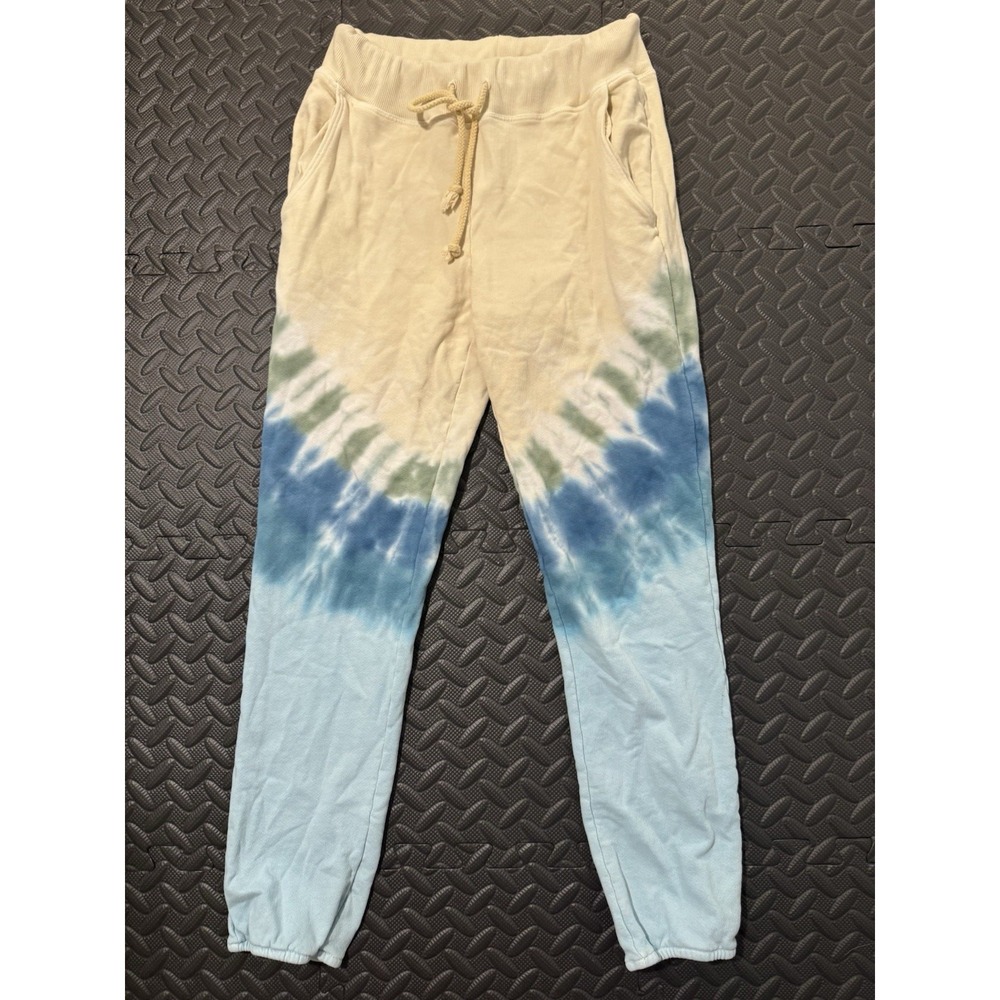 Daydreamer Womens Sz XS Beach View Tie Dye Joggers Sweatpants Cali Summer